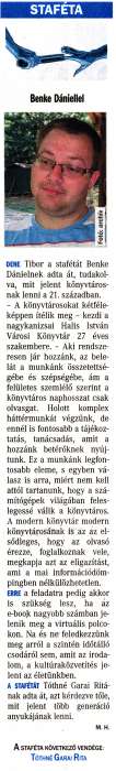 Vasárnapi Zalai Hírlap 2016 06 05 020sz 05old - Staféta Benke Dániel.jpg Vasárnapi Zalai Hírlap 2016 06 05 020sz 05old - Staféta Benke Dániel.jpg